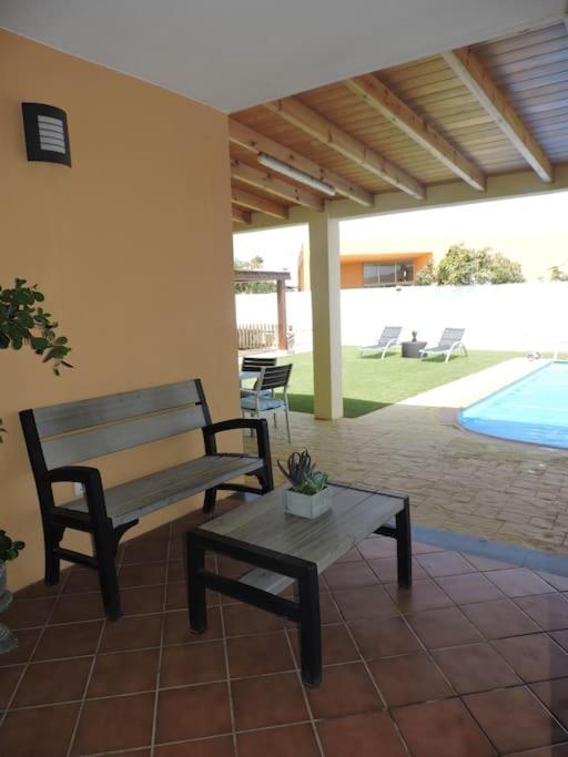Villa Ventura - Piscina Climatizada & Aire Acondicionado Caleta De Fuste Exteriör bild